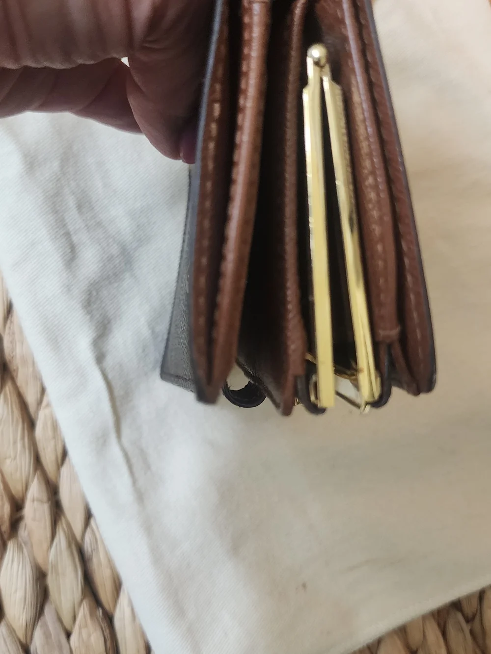 Louis Vuitton Monogram Small Wallet in Brown